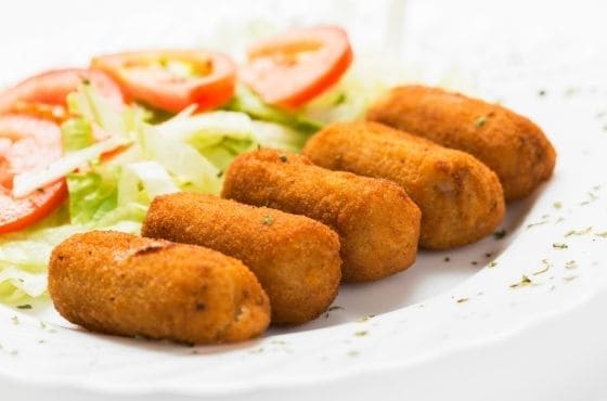 croquetas de cecina de vaca de león